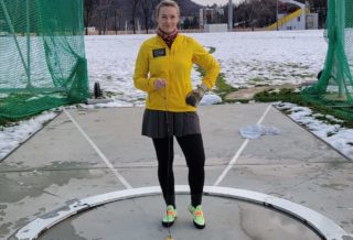 Prvý hod Martiny Hrašnovej po tretej operácii kolena.